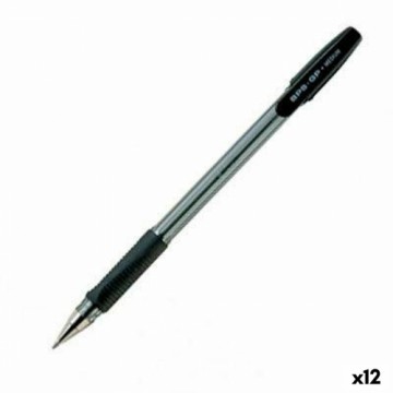 Ручка Pilot BPS-GP Чёрный Чаша 0,4 mm 12 штук