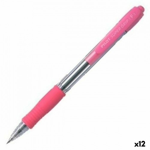Pildspalva Pilot Supergrip Rozā Чаша 0,4 mm 12 gb. image 1