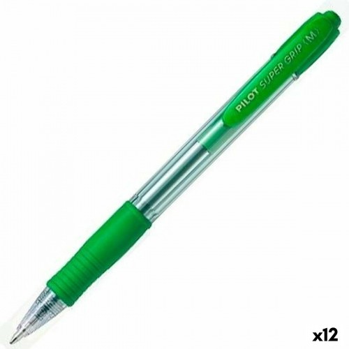 Pildspalva Pilot Supergrip Zaļš Чаша 0,4 mm 12 gb. image 1