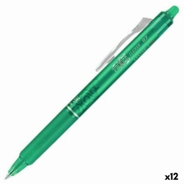 Pildspalva Pilot Frixion Clicker Izdzēšama tinte Zaļš 0,4 mm 12 gb.