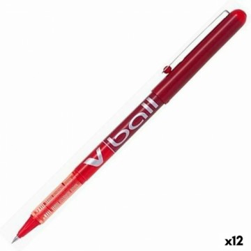Ручка Roller Pilot V Ball Красный Чаша 0,5 mm (12 штук)