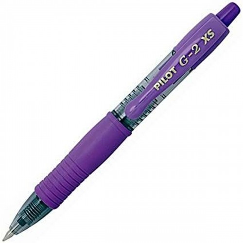 Pildspalva Roller Pilot G-2 XS Ievelkams Violets 0,4 mm (12 gb.) image 2
