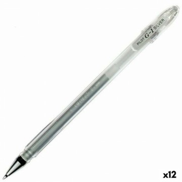 Ручка Roller Pilot G-1 Серебристый Чаша 0,4 mm (12 штук)