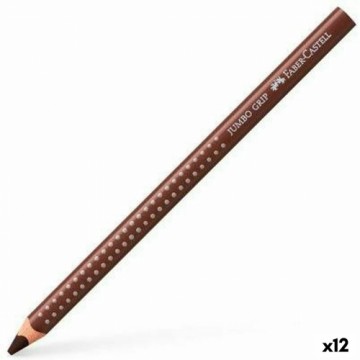 Цветные карандаши Faber-Castell Коричневый (12 штук)