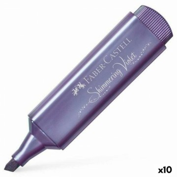 Fluorescējošs Marķieris Faber-Castell Textliner 46 Violets 10 gb.