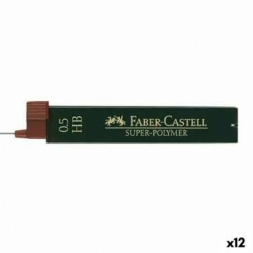 Zīmuļa svina nomaiņa Faber-Castell Super-Polymer HB 0,5 mm (12 gb.)