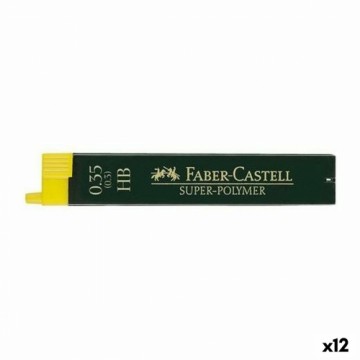 Замена шахты Faber-Castell Super-Polymer HB 0,3 mm (12 штук)