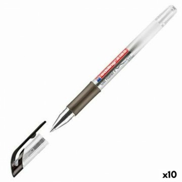 Pildspalva Roller Edding 2185 Melns 0,7 mm (10 gb.)
