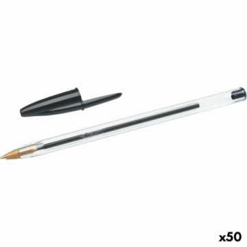 Ручка Bic Cristal оригинал Чёрный 50 штук