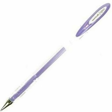 Liquid ink ballpoint pen Uni-Ball Rollerball Signo Angelic Colour UM-120AC Фиолетовый 12 штук