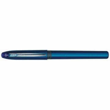 Liquid ink ballpoint pen Uni-Ball Grip Micro UB-245 Синий 12 штук