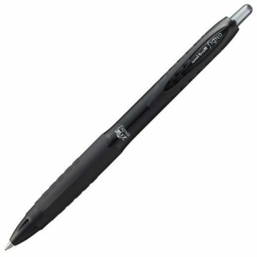 Liquid ink ballpoint pen Uni-Ball Rollerball Signo UMN-207F Чёрный 12 штук