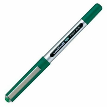 Liquid ink ballpoint pen Uni-Ball Eye Micro UB-150 Зеленый 12 штук