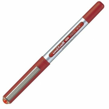 Liquid ink ballpoint pen Uni-Ball Eye Micro UB-150 Красный 12 штук