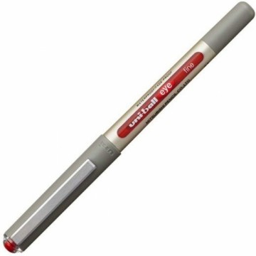 Liquid ink ballpoint pen Uni-Ball Rollerball Eye Fine UB-157 Красный 12 штук
