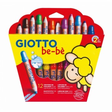 Цветные карандаши GIOTTO be-bè Разноцветный 12 Предметы