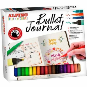 Kancelejas Komplekts Alpino Bullet Journal Color Experience 22 Daudzums
