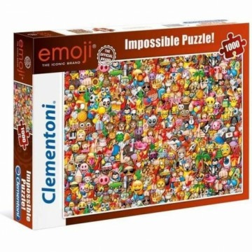 Puzle un domino komplekts Clementoni Emoji: Impossible Puzzle (1000 Daudzums)