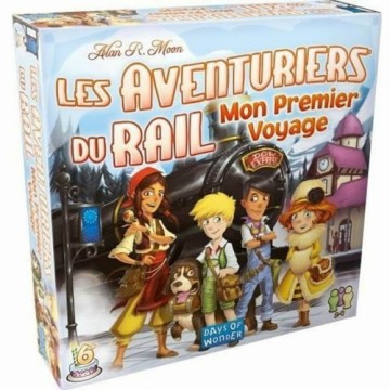 Spēlētāji Asmodee Rail Adventurers : My First Voyage (FR) Melns Zils Balts Zaļš