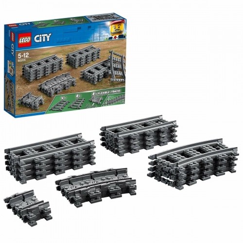 Playset Lego City Rail 60238 Аксессуары image 4