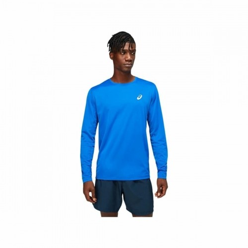 Vīriešu Krekls ar Garām Piedurknēm Asics Core SS Top Zils image 1