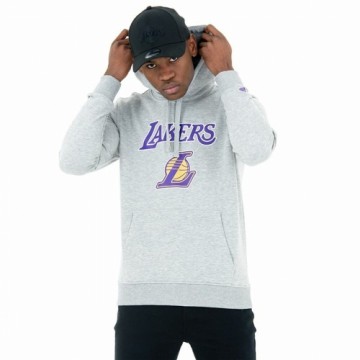 Unisex Sporta Krekls ar Kapuci New Era LA Lakers Pelēks