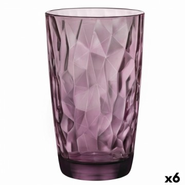 Stikls Bormioli Rocco Diamond Violets Stikls (470 ml) (6 gb.)