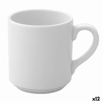 Чашка Ariane Prime Kafija Keramika Balts (90 ml) (12 gb.)