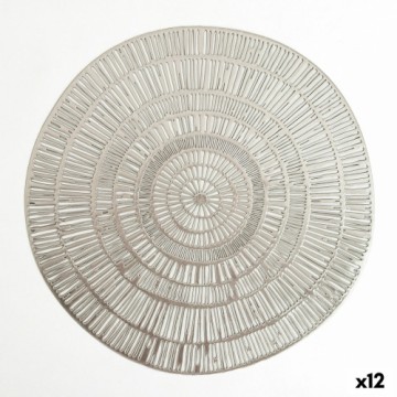 Костер Quid Habitat Спираль Серебристый Текстиль (38 cm) (Pack 12x)