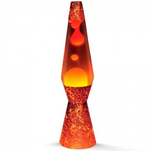 Lavas Lampa iTotal Stikls Sarkans Oranžs Plastmasa 25 W (40 cm) image 1
