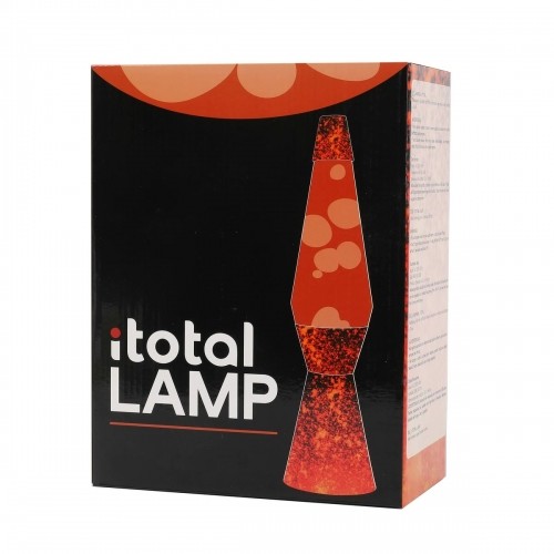 Lavas Lampa iTotal Stikls Sarkans Oranžs Plastmasa 25 W (40 cm) image 2
