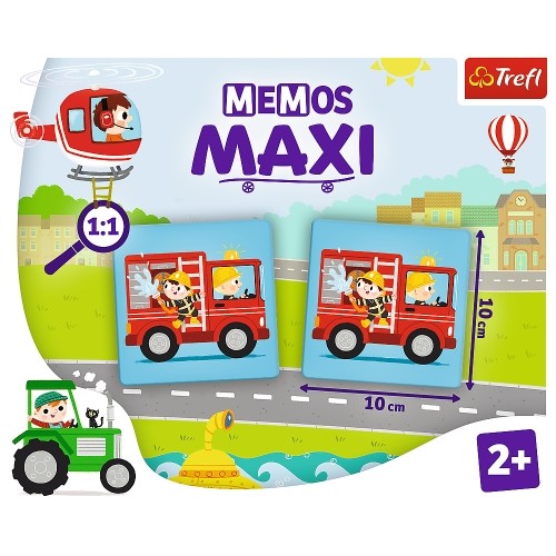 Trefl Games TREFL Memo Maxi Transports image 2