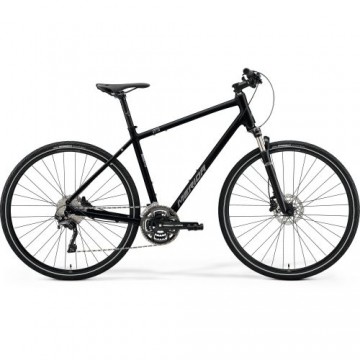 Merida Crossway 500 / Melna / Pelēka / 59 cm / XL