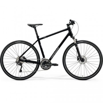 Merida Crossway 500 / Melna / Pelēka / 51 cm / M