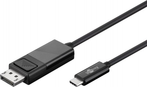 Goobay  
         
       USB-C- DisplayPort adapter cable (4k 60 Hz) 79295 USB-C male, DisplayPort male, 1.2 m image 1