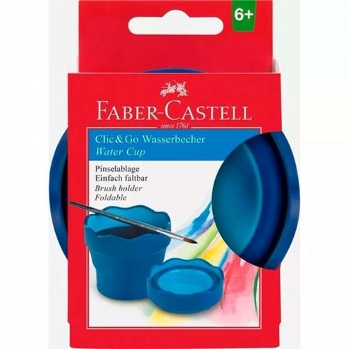 Стакан Faber-Castell Clic & Go Складной Синий (6 штук) image 2