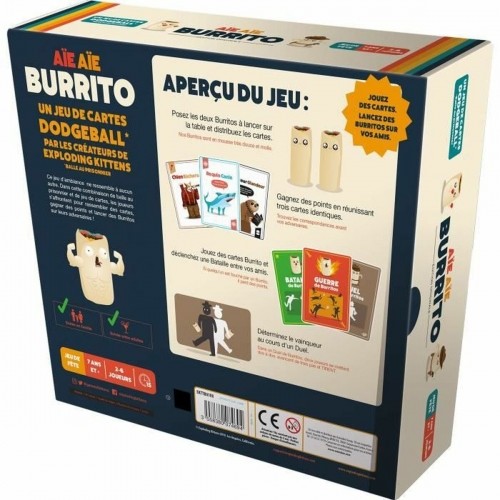 Spēlētāji Asmodee Aïe Aïe Burrito (FR) image 3