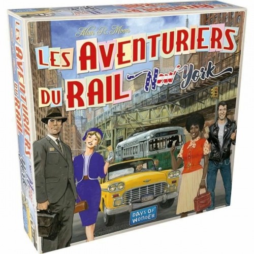 Bigbuy Fun Настольная игра Les Aventuriers du Rail - New York (FR) image 1
