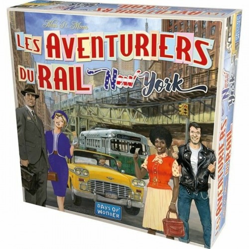 Bigbuy Fun Spēlētāji Les Aventuriers du Rail - New York (FR) image 2