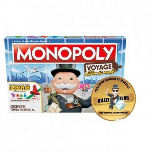 Spēlētāji Monopoly Voyage Autour du monde (FR) image 1