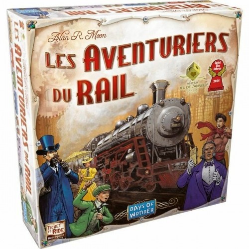 Spēlētāji Asmodee The Adventurers of Rail USA (FR) image 1