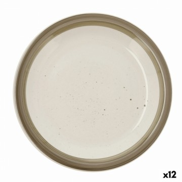 Плоская тарелка Quid Allegra Nature Keramika Daudzkrāsains (Ø 27 cm) (12 gb.)