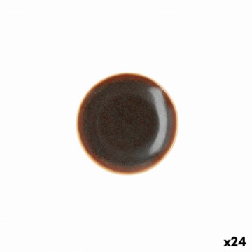 Плоская тарелка Ariane Decor Keramika Brūns (Ø 15 cm) (24 gb.)