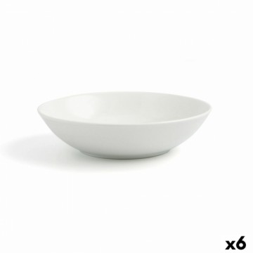 Dziļais šķīvis Ariane Vital Coupe Keramika Balts (Ø 21 cm) (6 gb.)