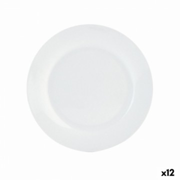 Плоская тарелка Quid Basic Keramika Balts (Ø 27 cm) (12 gb.)