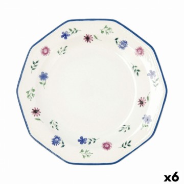 Плоская тарелка Queen´s By Churchill Allison Keramika Daudzkrāsains фаянс (Ø 27 cm) (6 gb.)