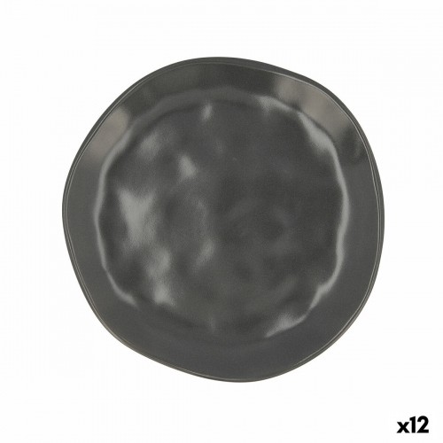 Deserta trauks Bidasoa Cosmos Keramika Melns (20 cm) (12 gb.) image 1