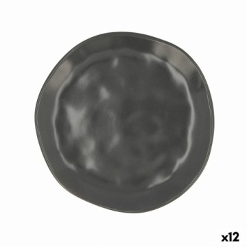 Блюдо для десертов Bidasoa Cosmos Керамика Чёрный (20 cm) (12 штук)
