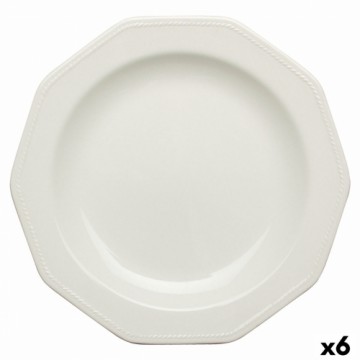 Плоская тарелка Churchill Artic Керамика Белый фаянс (Ø 27 cm) (6 штук)