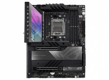 Asus  
         
       ROG CROSSHAIR X670E HERO Processor family AMD, Processor socket AM5, DDR5 DIMM, Memory slots 4, Supported hard disk drive interfaces 	SATA, M.2, Number of SATA connectors 6, Chipset  AMD X670, ATX